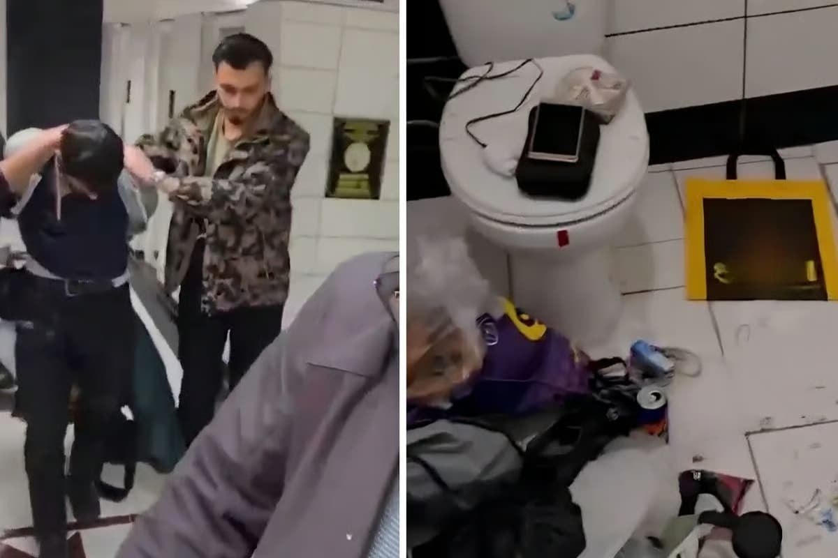 Yakalandığı yer görenleri hayrete düşürdü: Polisten kaçmak için 2 ay orada saklanmış