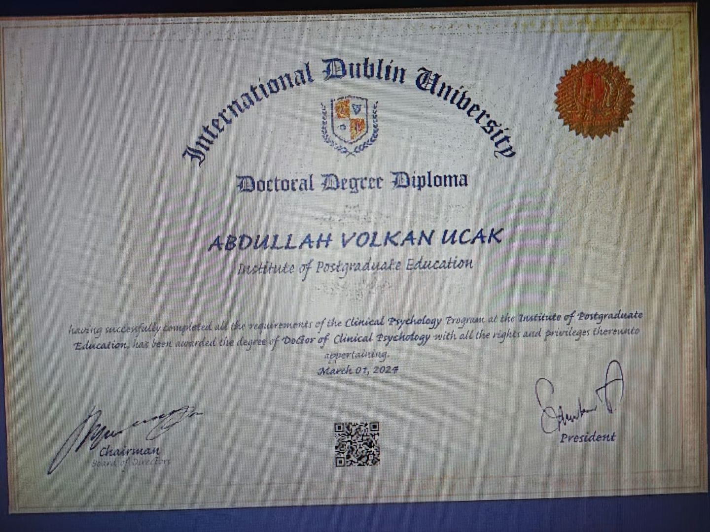 Sahte diploma skandalında yeni detaylar: Dublin Üniversitesi gerçekten  varmı?