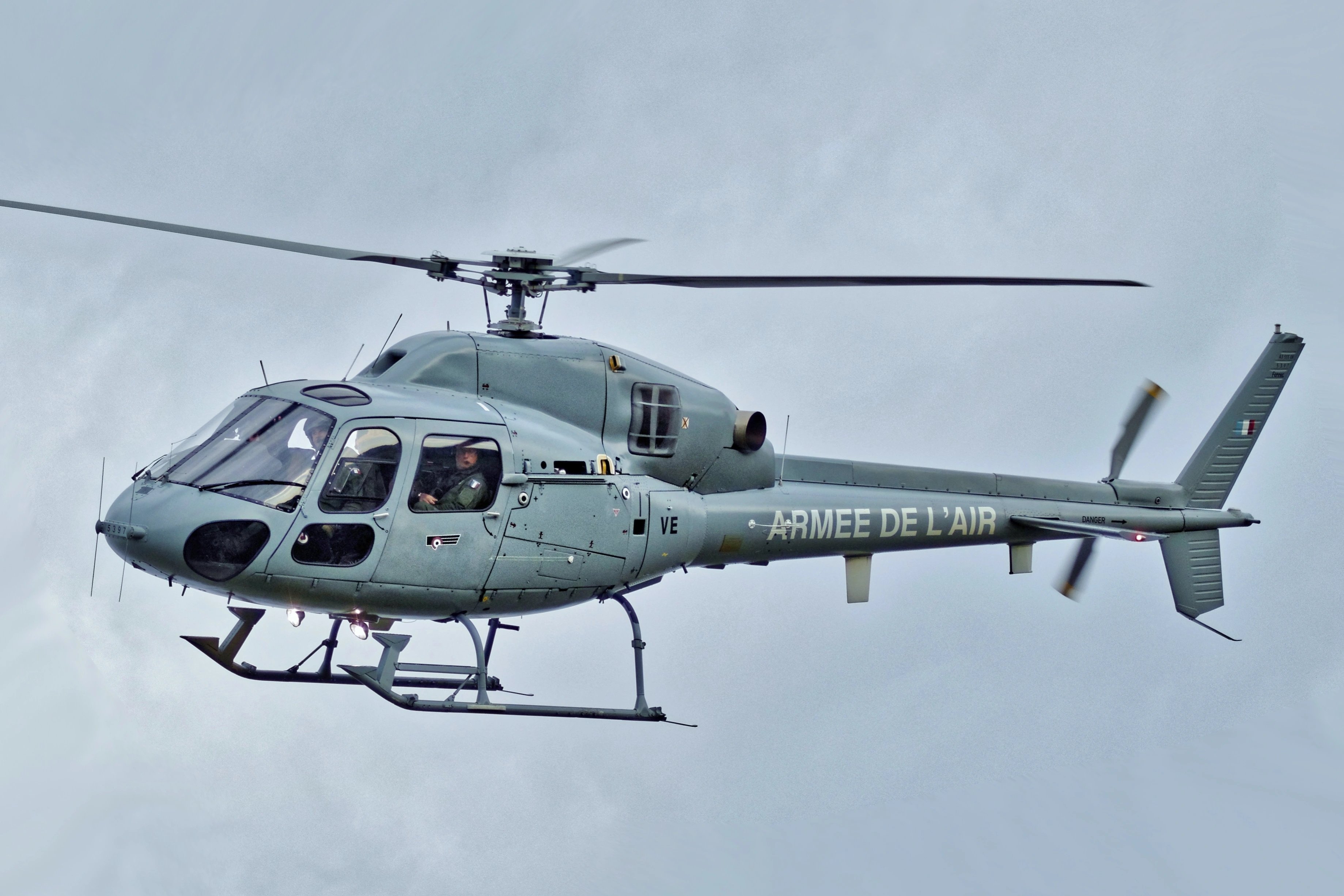 Russian Frigate Fires Flares at Danish Helicopter