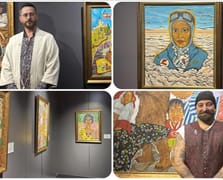 Paul Hitter'ın "Uzaktan Akraba" resim sergisi İstanbul'da