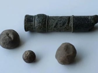 Avrupa’nın bilinen en eski taşınabilir ateşli silahı bulundu