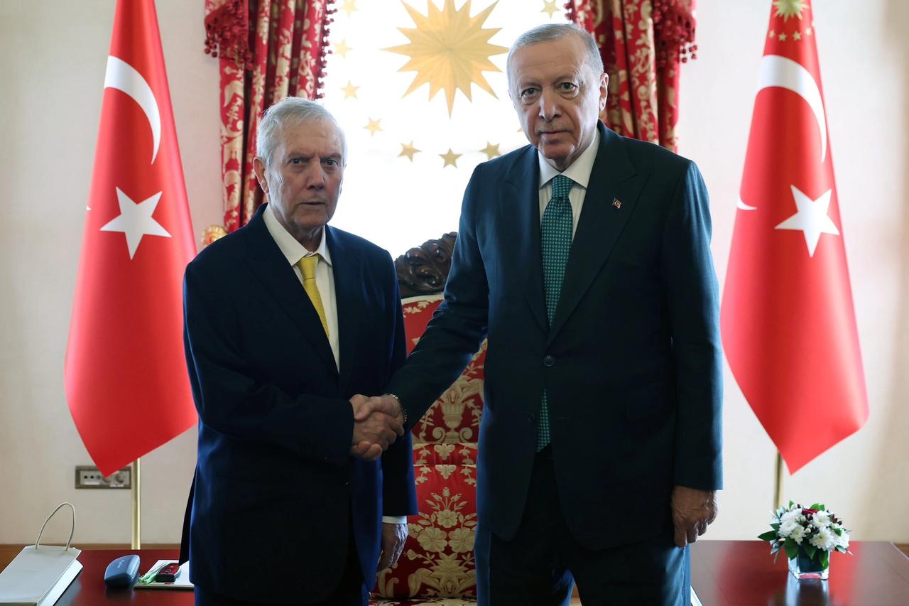 Cumhurbaşkanı Erdoğan 4 büyüklerin başkanlarıyla görüştü