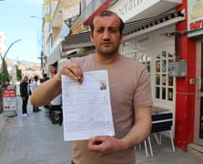 Zabıta ekibi engelli vatandaşı darp etti