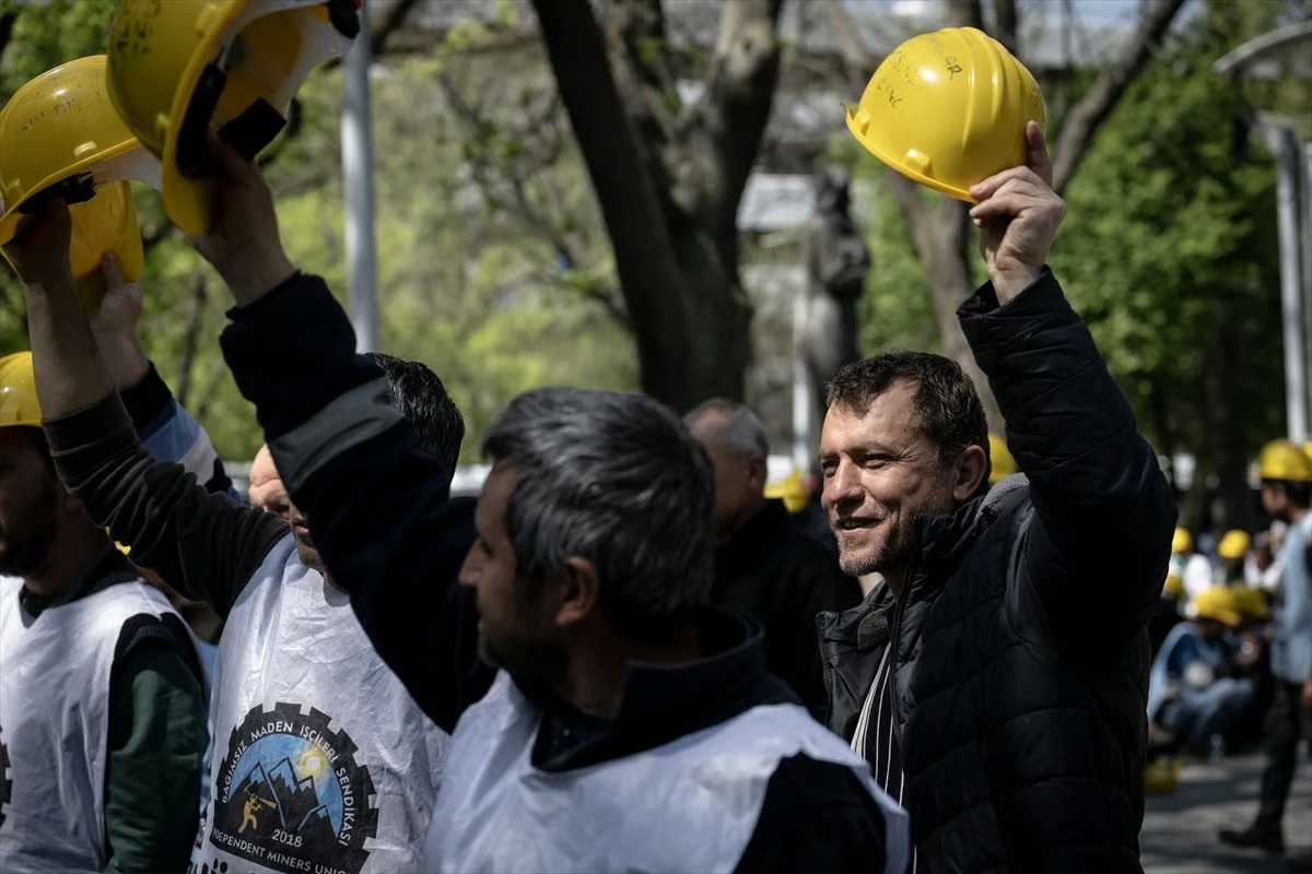 Maden işçilerinin eylemş uzlaşmayla sona erdi