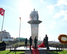 Galatasaray, kurucu değerlerini tek bir anıtta ölümsüzleştirdi