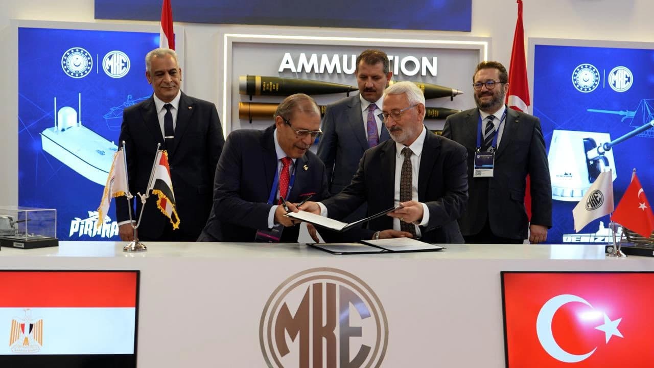 MKE ile Mısır Askeri Üretim Bakanlığı arasında savunma sanayi işbirliği mutabakatı imzalandı