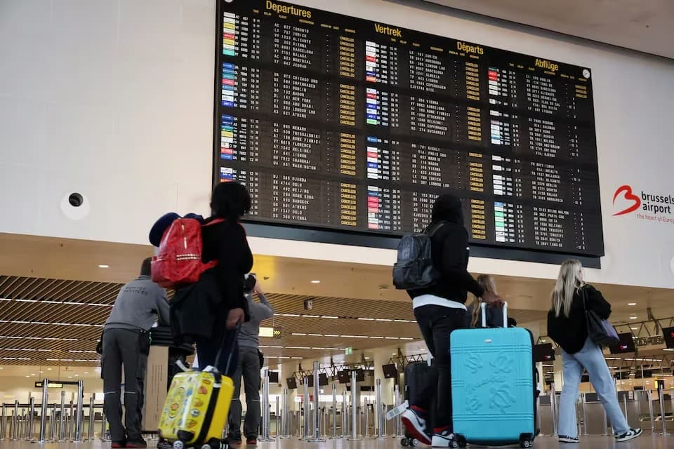 Belçika'da grev kaosu