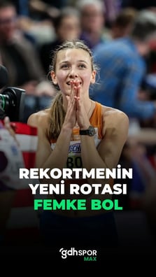 Rekortmen atletin yeni rotası: Femke Bol