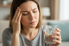 Belki de baş ağrınızın tek nedeni içilmeyen bir bardak sudur