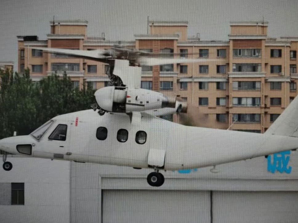 Çin’in ilk tiltrotoru havalandı