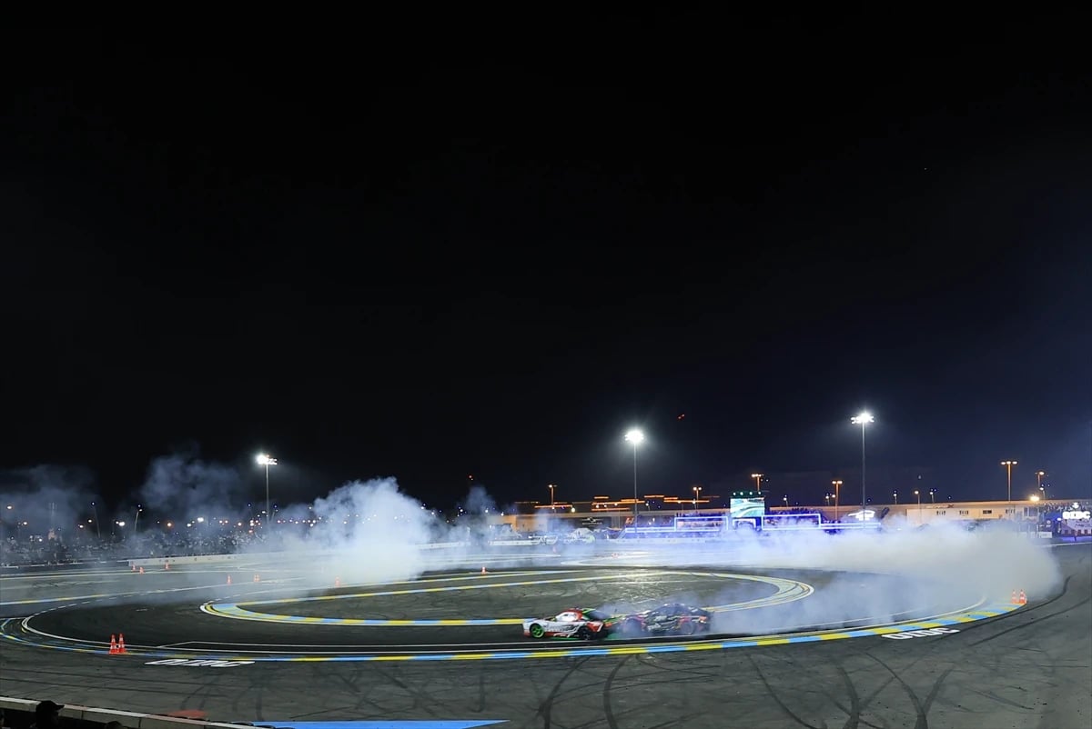 Umman'da drift fırtınası esti