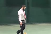 Suriye Cumhurbaşkanı Ahmed eş Şaraa basketbol oynadı