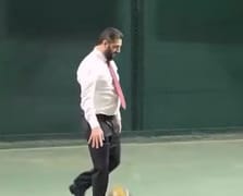 Suriye Cumhurbaşkanı Ahmed eş Şaraa basketbol oynadı