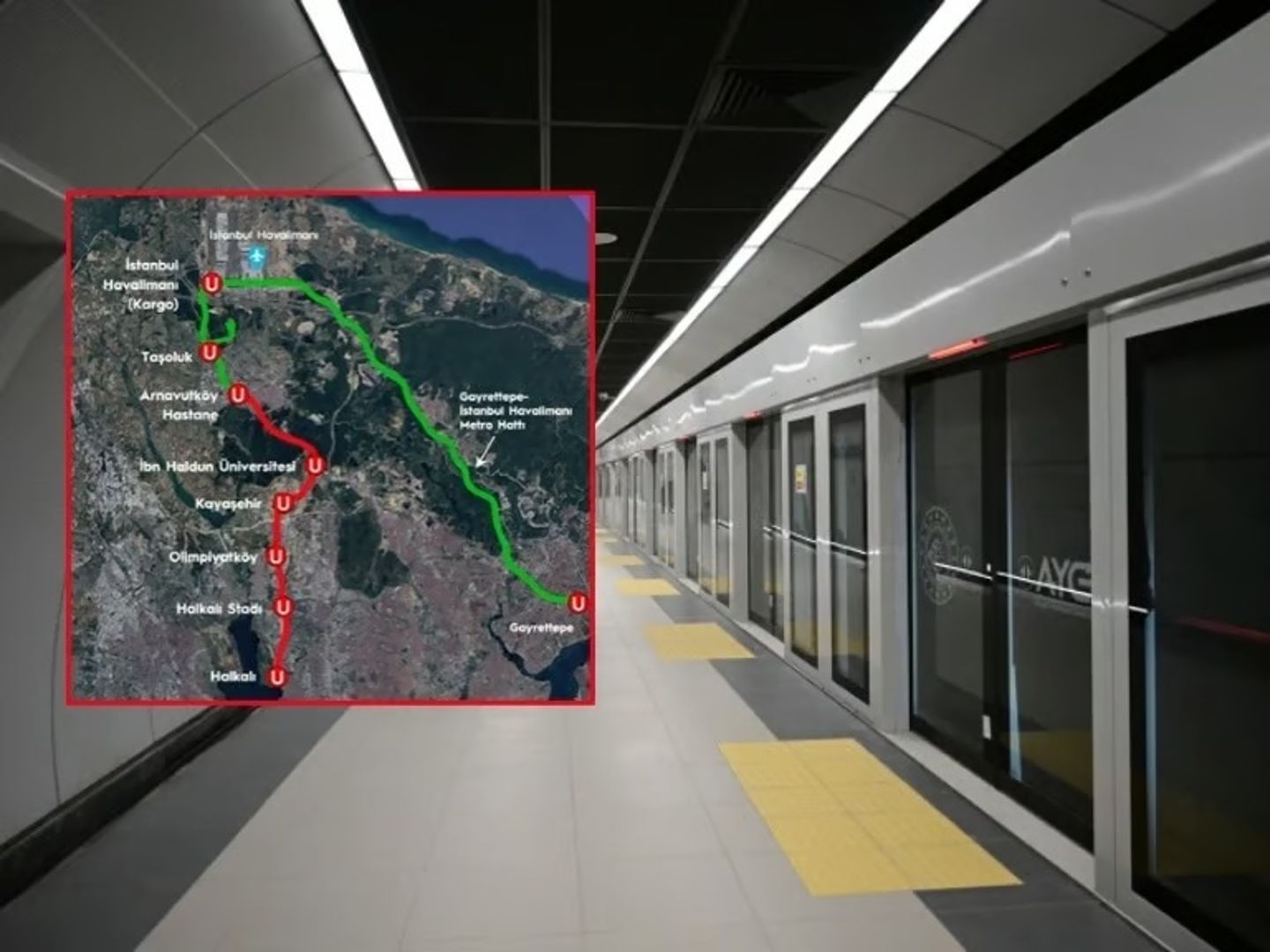 Erdoğan ücretsiz ulaşım tarihini açıkladı! Yeni metroda duraklar ve süreler belli oldu