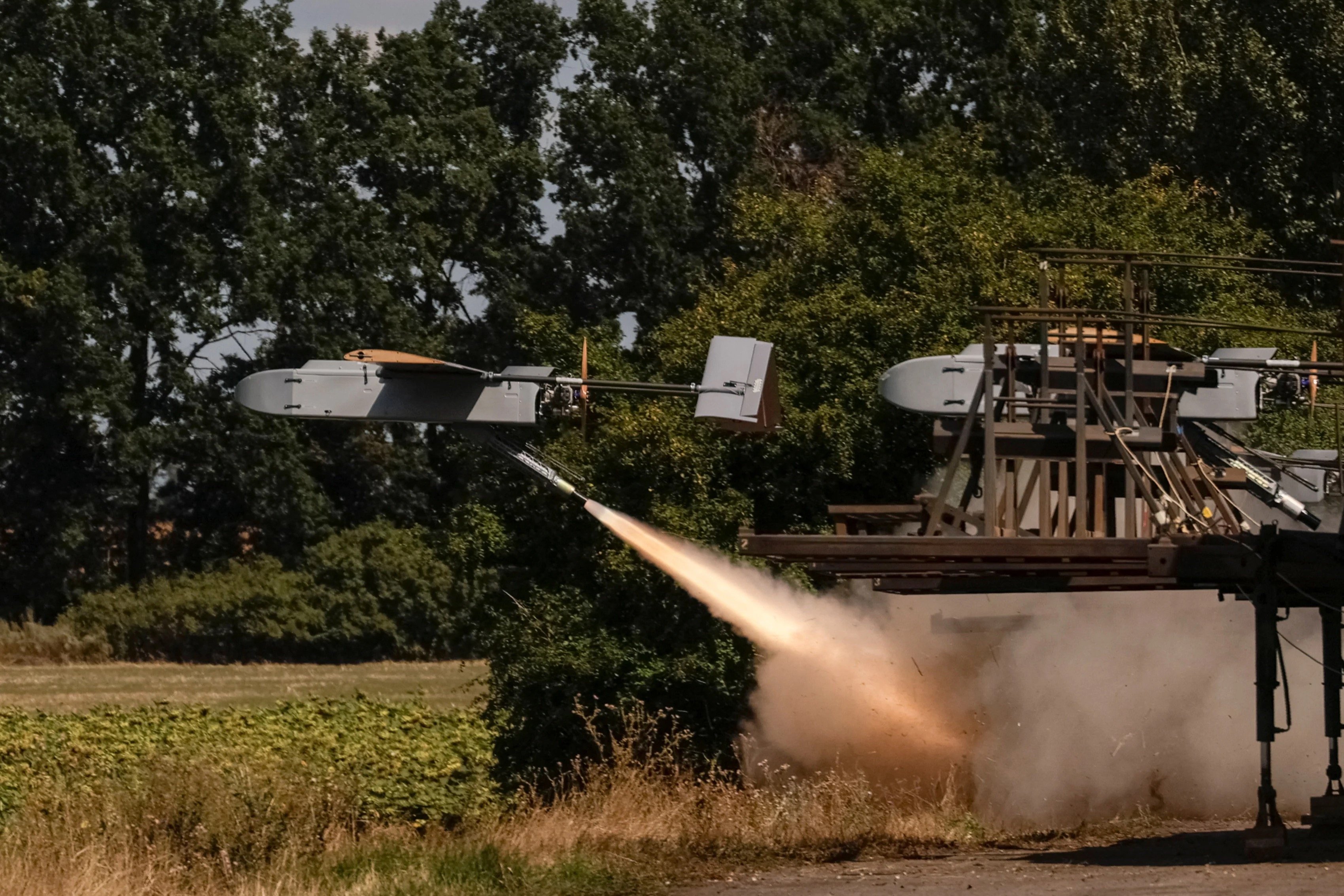 Ukraine Launches Massive Drone Swarm at Moscow Overnight
