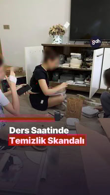 Ders saatinde temizlik skandalı