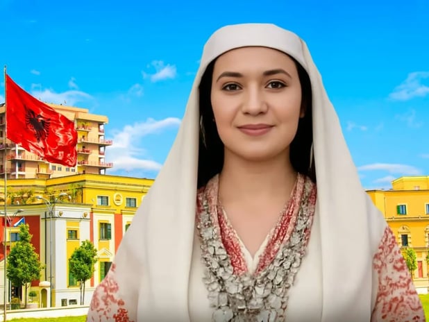 Diella hamile: Arnavutluk'un yapay zeka bakanı 83 çocuk doğuracak