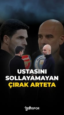 Ustasını sollayamayan çırak: Mikel Arteta