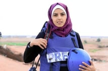 Gazze'de katledilen gazetecinin oğluna vasiyeti