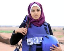 Gazze'de katledilen gazetecinin oğluna vasiyeti