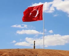 Sınır hattında Türk bayrağına saldırıya 5 gözaltı