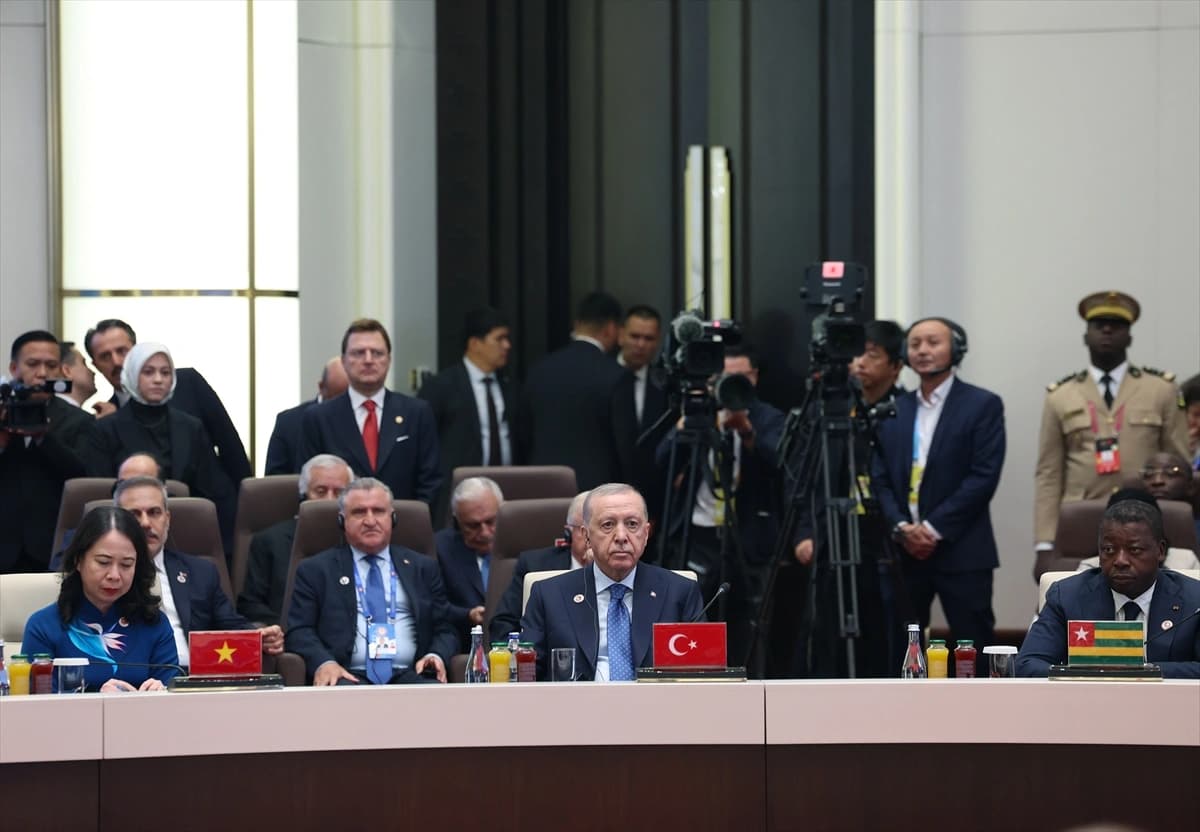 Cumhurbaşkanı Erdoğan ŞİÖ+ oturumunda konuştu