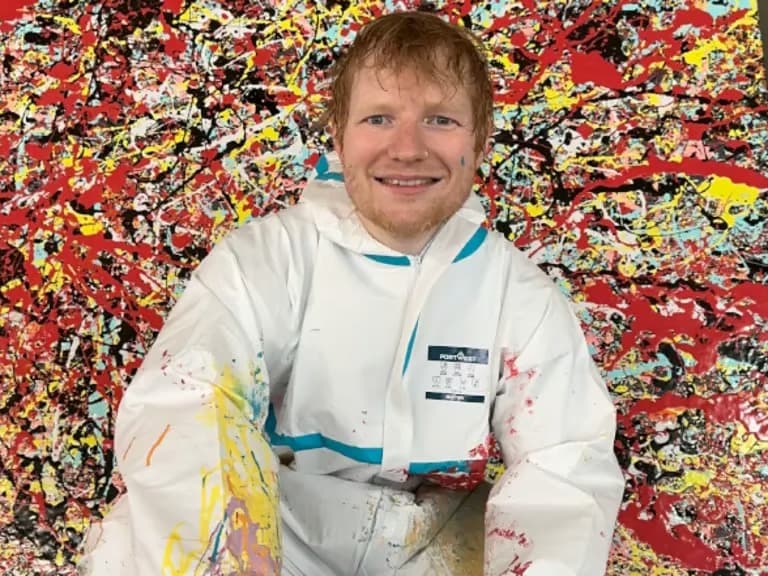 Dünyaca ünlü şarkıcı Ed Sheeran'ın sanat sergisi açılıyor