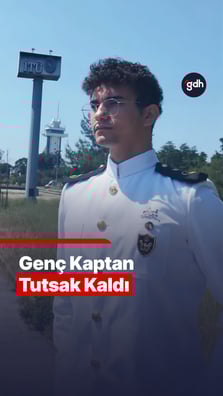 Genç kaptan tutsak kaldı 