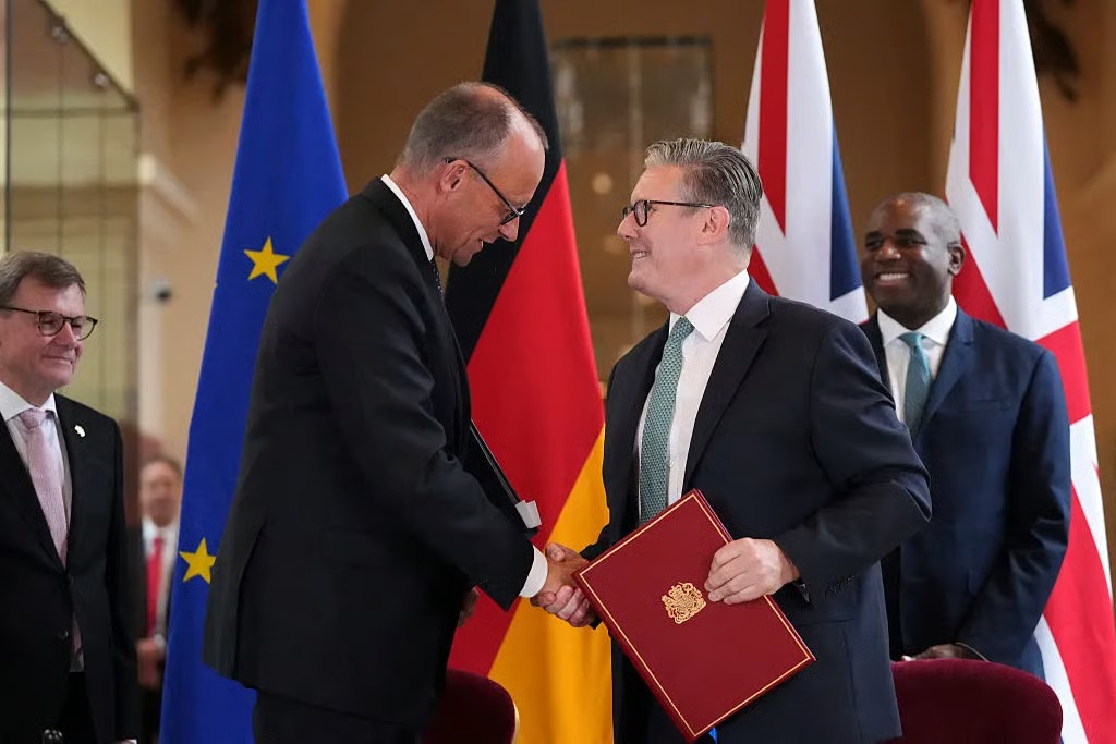 UK And Germany Sign Treaty On Mutual Defense Support