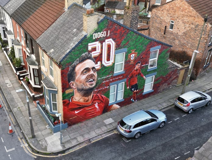 Sokak sanatçısı Paul Curtis'ten anlamlı çalışma