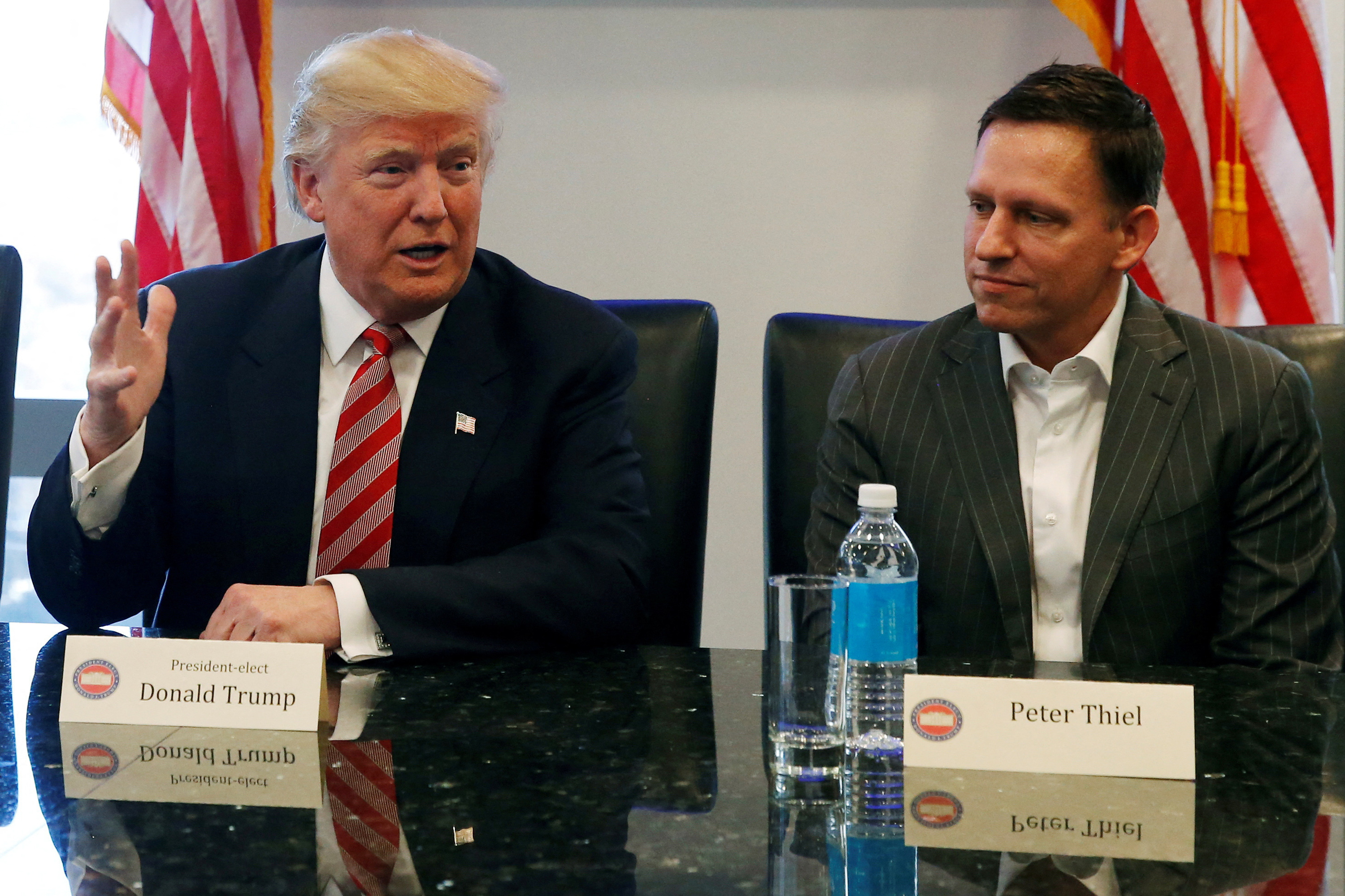 Thiel Says Trump is Surrounded by 'Not Very Smart' People