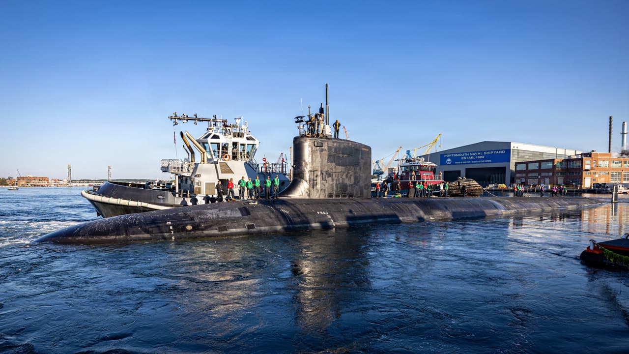 ABD, USS North Dakota denizaltısını 40 aylık bakımın ardından yeniden hizmete aldı