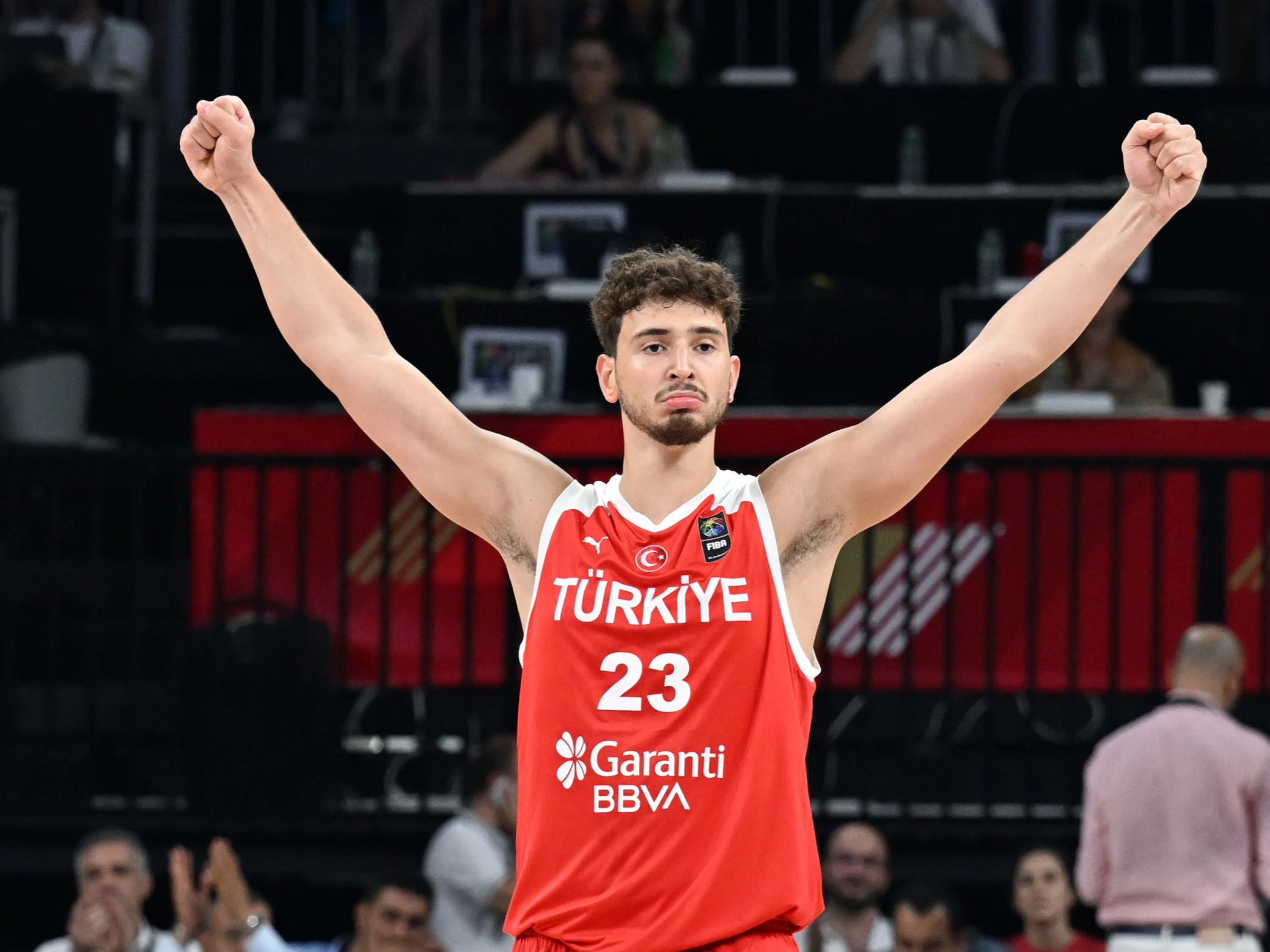 A National Basketball Team is going to the final match before the championship