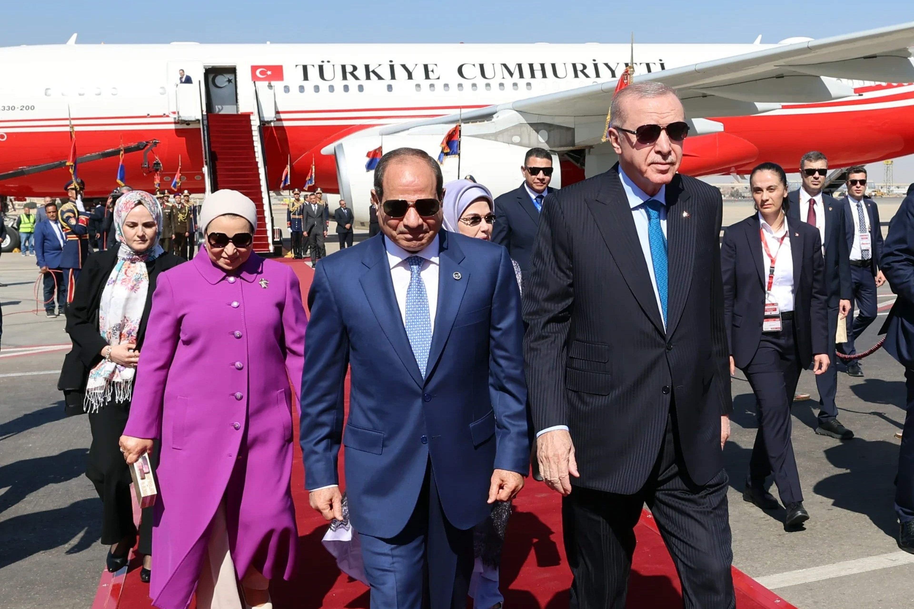 Cumhurbaşkanı Erdoğan Kahire’de: Mısır ile Gazze ve bölgesel istikrar için ortak deklarasyon