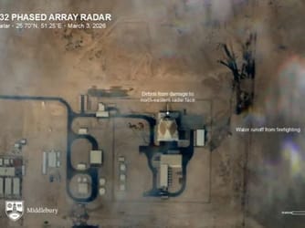 Iran Strikes U.S. Missile Interceptors in Jordan and UAE