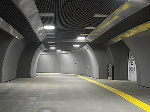 Metro tünelleri olağanüstü durumlarda 1,4 milyon kişilik sığınak olacak