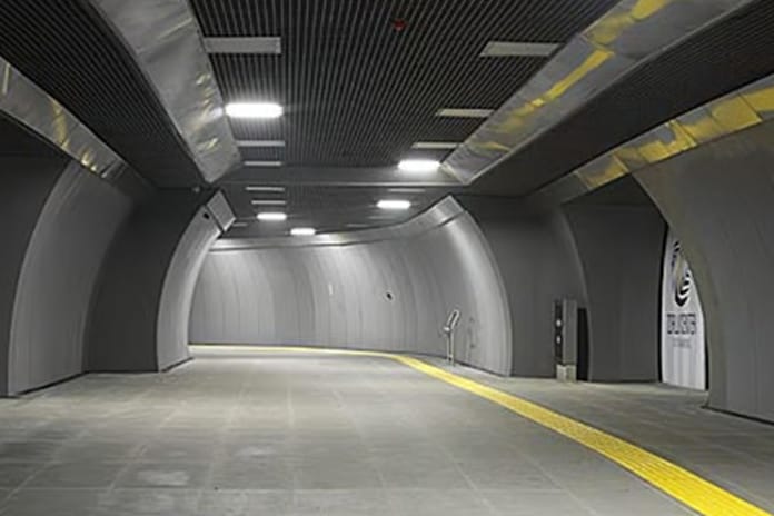 Metro tünelleri olağanüstü durumlarda 1,4 milyon kişilik sığınak olacak