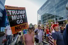 Washington halkı Trump'ın göçmen politikalarına karşı sokakta