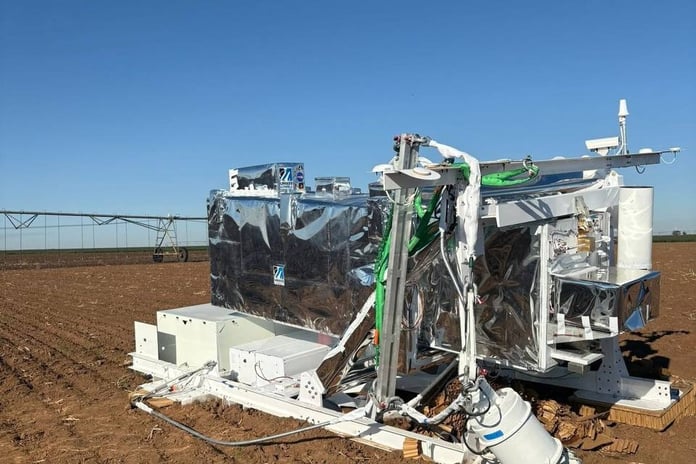 NASA'nın kayıp araştırma balonu buğday tarlasına düştü