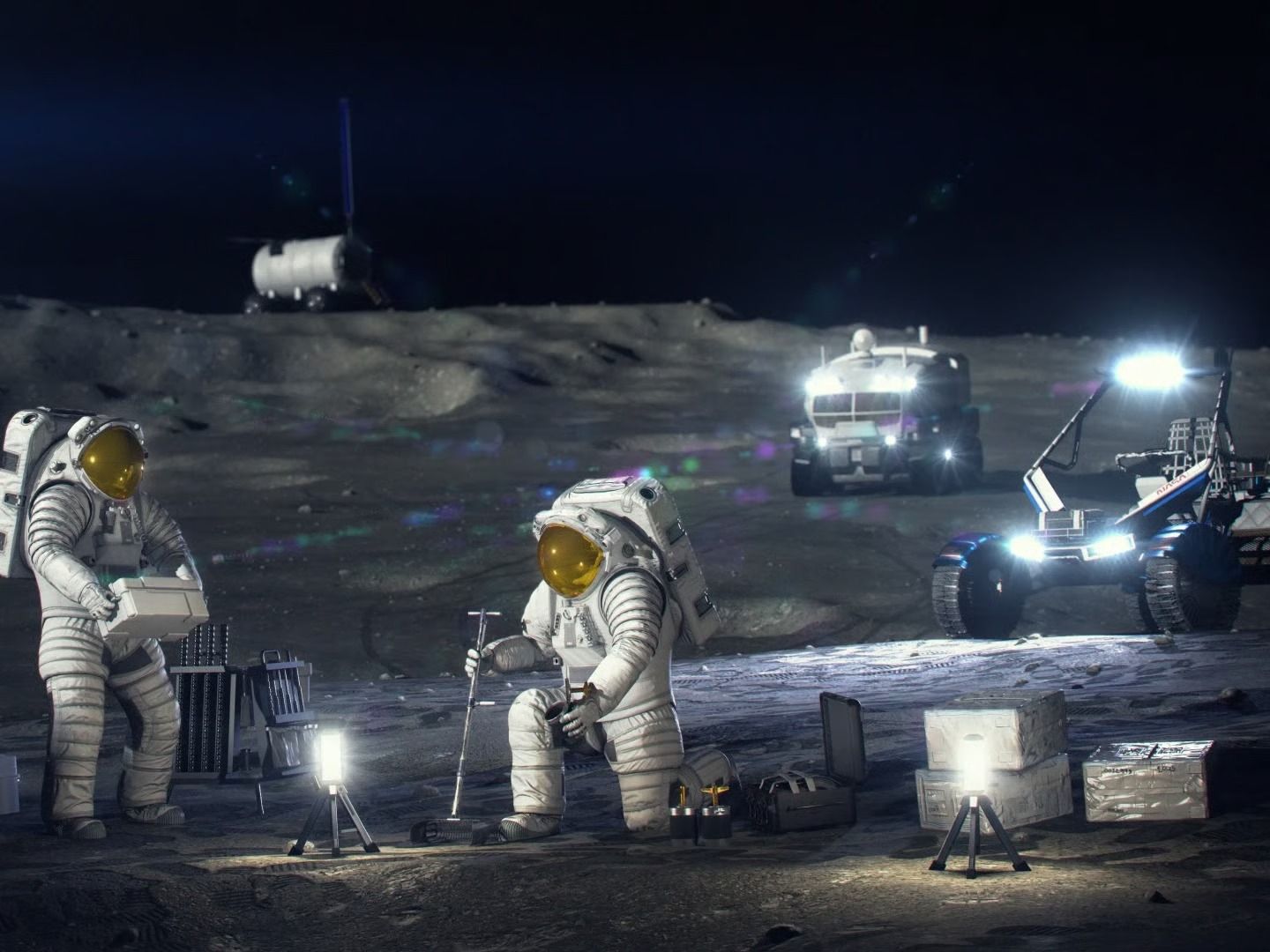 NASA'nın dev Ay üssü planı belli oldu: 2028 misyonu için yüz milyonlarca dolarlık anlaşma