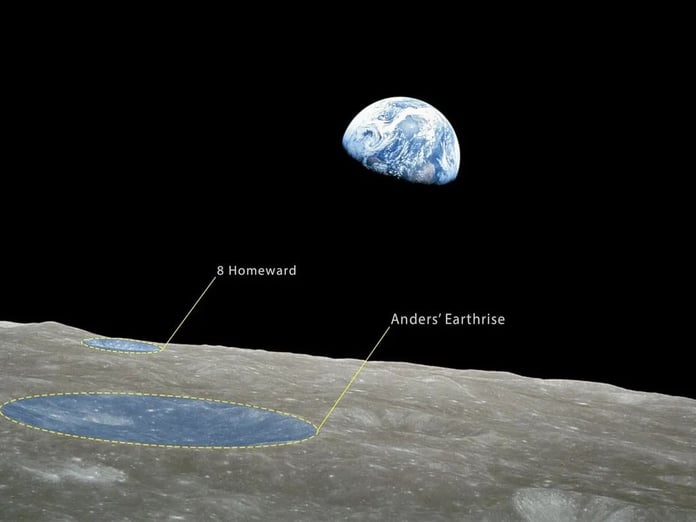 Earthrise fotoğrafı JUICE görevine yol gösterdi