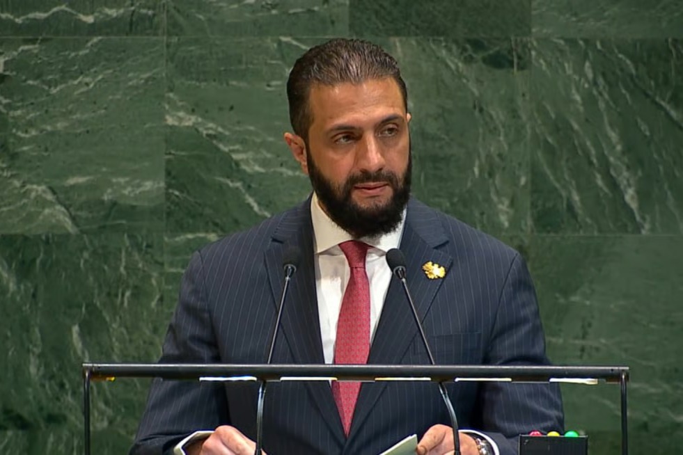 Syria’s Sharaa Ends Isolation With UN Speech