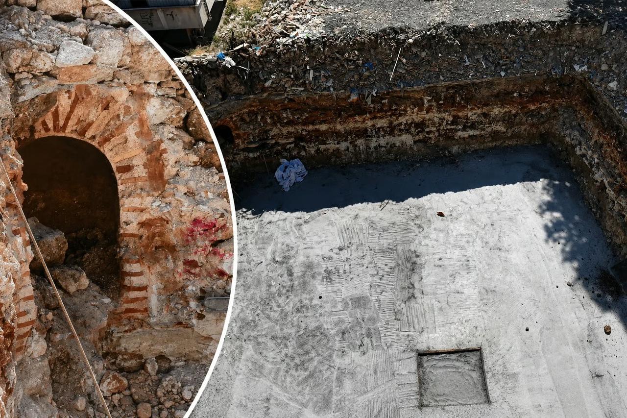 Bahçelievler'de kentsel dönüşüm kazısından tarihi kapı çıktı! İnşaat durduruldu