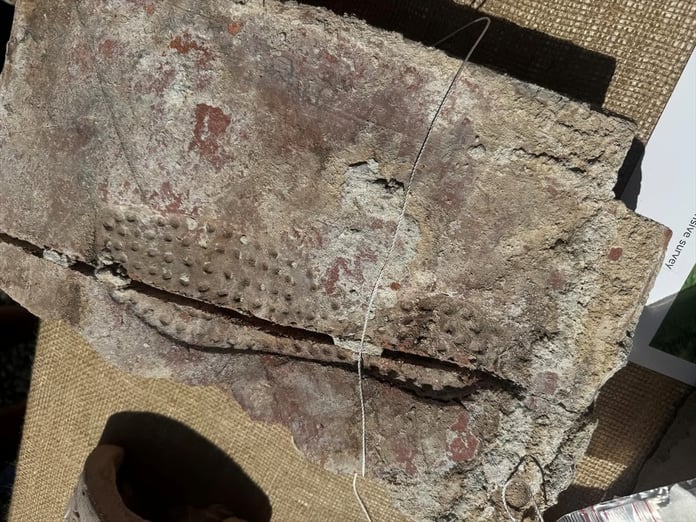 Burdur Sagalassos'ta 2000 yıllık 37 numara Romalı kadın ayak izi bulundu