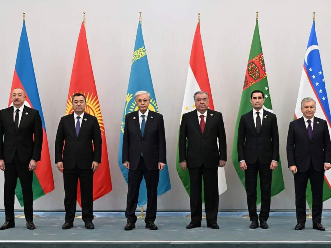 Türk liderler Taşkent'te buluştu