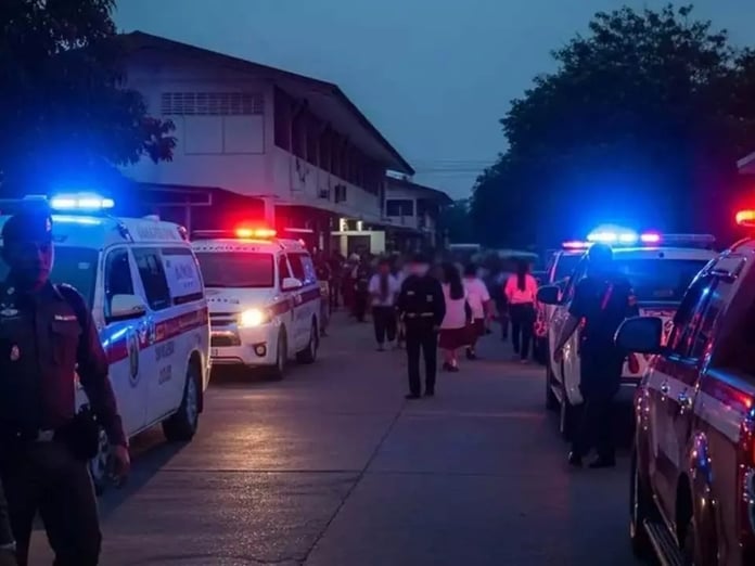 Tayland'da bir okula silahlı saldırı düzenlendi: Yaralılar var