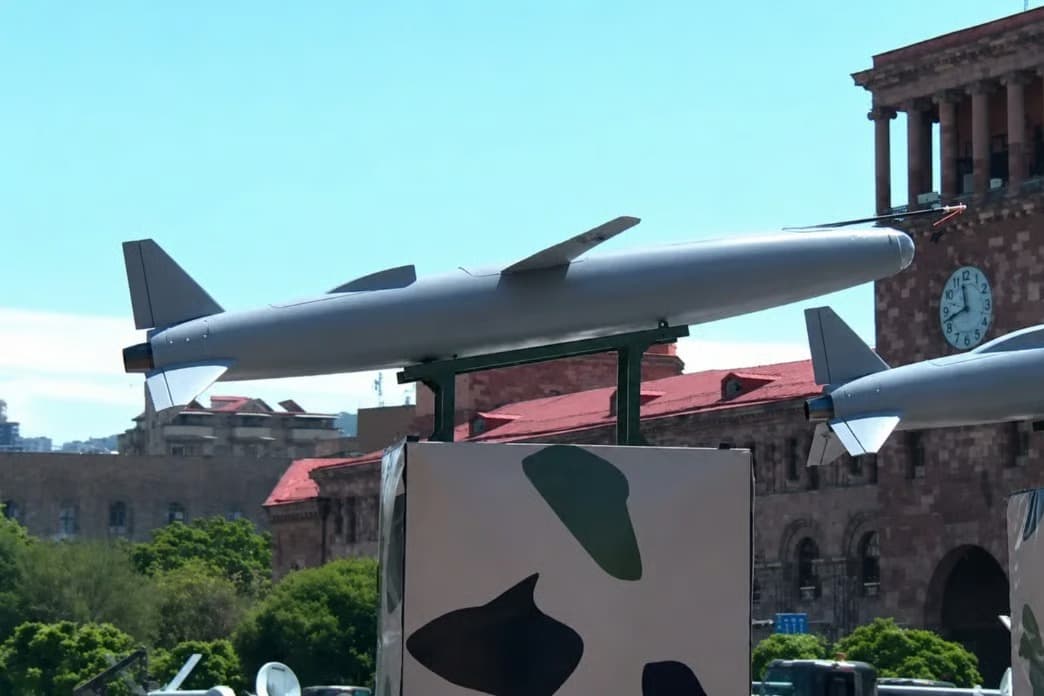Ermenistan jet motorlu önleyici dronunu tanıttı