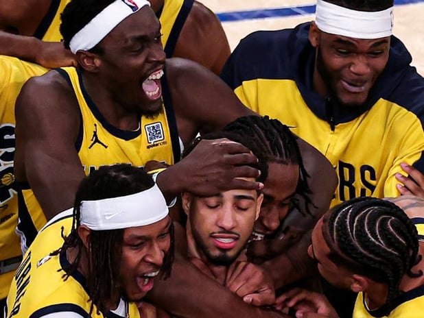 Pacers, Haliburton'ın yıldızlaştığı maçta Knicks'i uzatmada devirerek seride 1-0 öne geçti