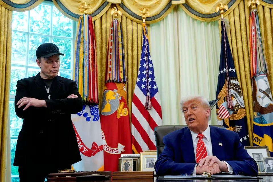 Trump Targets Musk Subsidies, Tesla Shares Sink