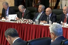 Komisyonda eski Meclis başkanları konuştu